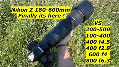 Nikon Z 600mm F6.3 PF. The best one yet ? VS 500PF / Z 180-600mm / Z 400mm  4.5 / Z 800mm PF - YouTube