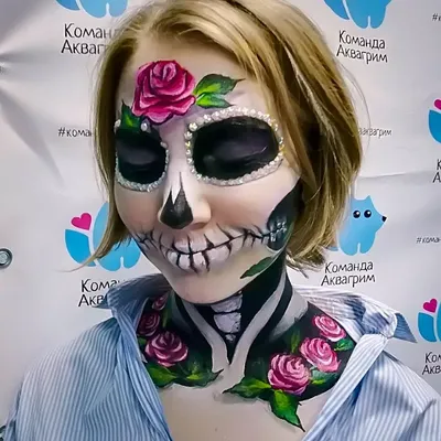 Аквагрим Паук - фото, примеры работы аквагримеров