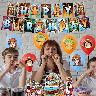 Открытка аниме с Днём Рождения \"Нежности, радости, счастья..\" • Аудио от  Путина, голосовые, музыкальные