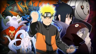 Обои на рабочий стол Наруто Узумаки / Naruto Uzumaki, Саске Учиха / Sasuke  Uchih и др. из аниме Наруто / Naruto, обои для рабочего стола, скачать  обои, обои бесплатно