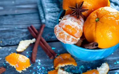 Мандарины обои для рабочего стола, картинки и фото