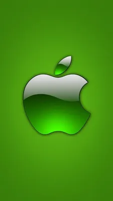 Обои на рабочий стол Логотип Apple Mac откушенное яблоко на сером фоне,  обои для рабочего стола, скачать обои, обои бесплатно