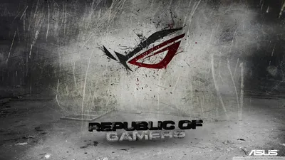 Обои на рабочий стол Бренд Асус / Asus в красно-черных тонах (Republic of  Gamers / Республика Геймеров), обои для рабочего стола, скачать обои, обои  бесплатно