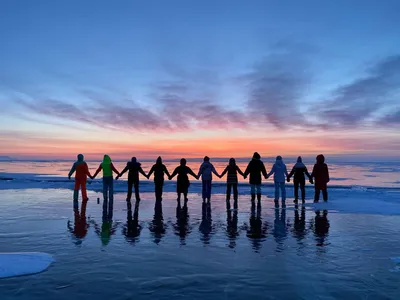 Ледяная магия Байкала. Замерзший Байкал в фотографиях — Travel Stories