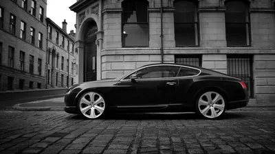 Bentley Continental GT Azure 2024. Обои для рабочего стола. 1920x1080