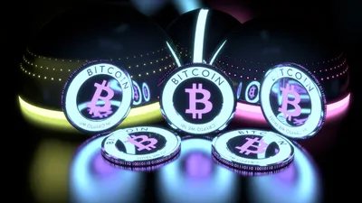 Neon Bitcoin Wallpaper 45634 - Baltana