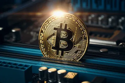 Обои для рабочего стола Bitcoin Монеты Доллары Деньги