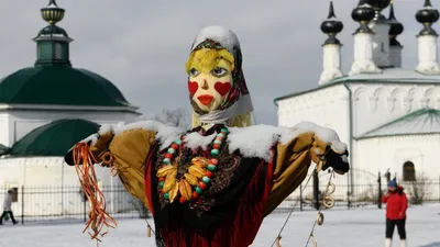 Чучело Масленица 1,8 м.