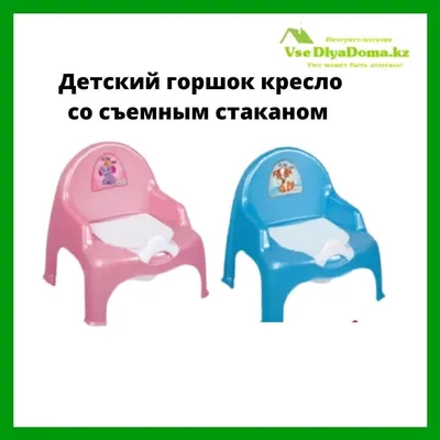 Горшок детский Кроха с крышкой и декором Эльф