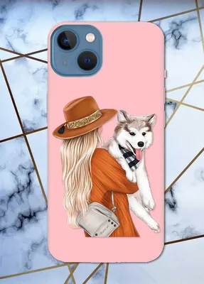 Матовый розовый чехол на Apple iPhone 13 :: дизайн Девушка с собачкой ::  принт 115 Creative рисунок розовый ‣ Цена 250 грн ‣ Купить в  интернет-магазине Каста ‣ Киев, Одесса, Харьков ‣ Доставка по всей  Украине!(#257594577)