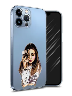 Чехол shock ремешок для iphone 13 pro макс девушка узоры недорого ➤➤➤  Интернет магазин DARSTAR
