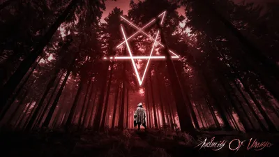 Обои на рабочий стол Два путника смотрят вдаль на Castle of the Devil /  Замок Дьявола с высокими башнями на вершине холма в сумрачном тумане, арт к  игре Solomon Kane / Соломон