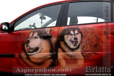 Аэрография автомобиля в Харькове ▻ СТО АвтоТрейд