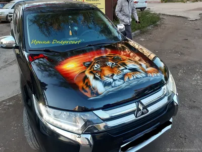 Аэрография на авто в Екатеринбурге: цены и наши работы