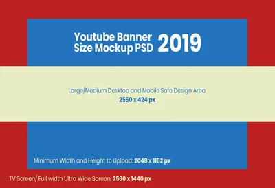 ❸How: Как Сделать Баннер для канала YouTube в Фотошопе? ○ DaphnaLeeS -  YouTube