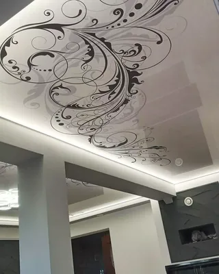 Фотопечать на натяжных потолках