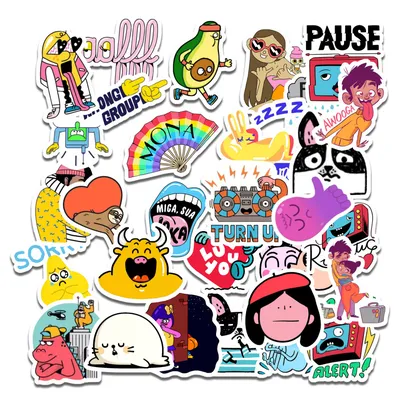 персонализированные наклейки для ноутбука - TenStickers
