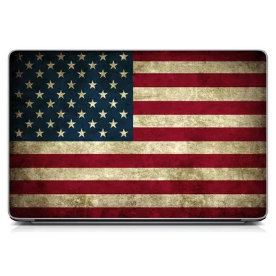 Наклейка на ноутбук защитная, 15.6\"-13.3\" USA Матовая 380х250 мм, наклейки  на ноутбук защитные (ID#1155755708), цена: 239 ₴, купить на Prom.ua