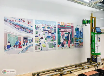 Печать постеров для офиса. Купить постер для стены в офисе. - ArtRobots
