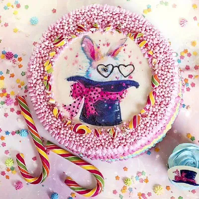 Картинка для торта ХАГИ ВАГИ hagi004 печать на сахарной бумаге |  Edible-printing.ru