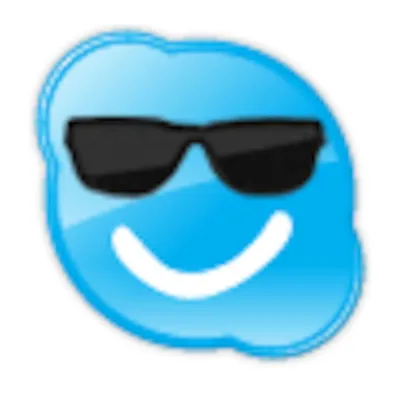 Skype avatar for Moon (Blue) by Narg007 on DeviantArt