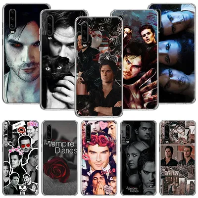 Чехол с принтом \"Дневники вампира\" для Huawei P30 P40 P20 P10 P50 Mate 20  10 30 40 Lite Pro Plus | AliExpress