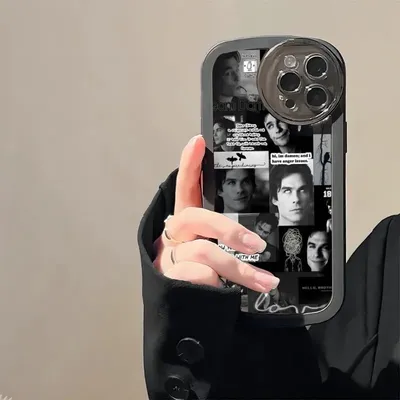 Дневники вампира Сальваторе, мягкий силиконовый чехол для телефона Apple  iPhone 11 12 Mini 14 15 Ultra 13 Pro XR X XS Max 7 Plus + 8 6S | AliExpress