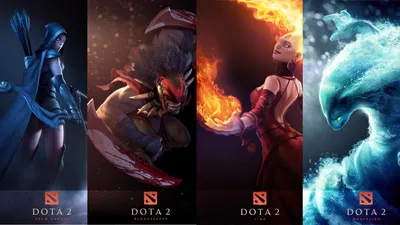 Обои на рабочий стол Dota 2