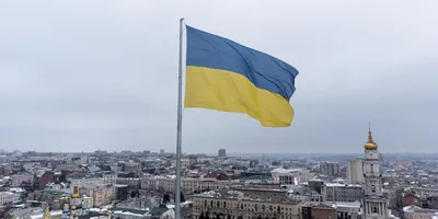 ᐉ Флаг Украины \"Слава Україні! Героям Слава!\" 100х60 см (IMP_FLG)