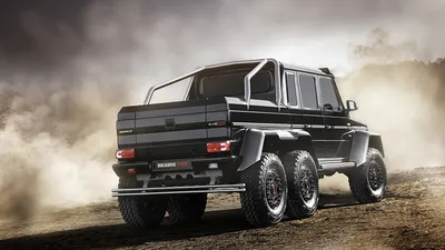 Скачать обои шестиколесный гелендваген от brabus, six-wheeled g-wagon from  brabus разрешение 2560x1440 #69912