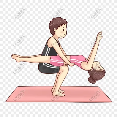 Йога для двоих изображение_Фото номер 401347034_PSD Формат  изображения_ru.lovepik.com