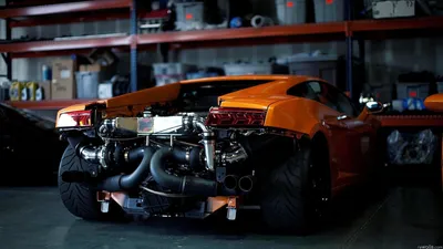 Lamborghini, спортивный, разобрана, двигатель, колеса, автомобили, машины,  авто обои для рабочего стола, картинки, фото, 1920x1080.