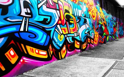 Обои graffiti, hdr, attack, раздел Город, размер 3866x2432 - скачать  бесплатно картинку на рабочий стол и телефон