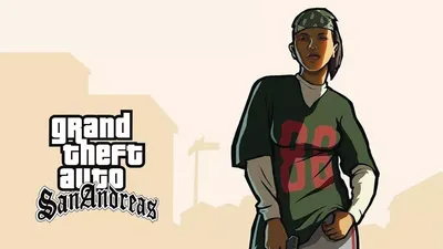 Картинка Gta San Andreas на телефон iPhone 5