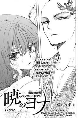 Чтение Манга Йона на заре - Yona of the Dawn - Akatsuki no Yona онлайн.  Глава 239 - ReadManga