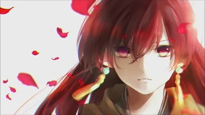 Обои на рабочий стол Yona / Йона из аниме Akatsuki no Yona / Рассвет Йоны,  art by Mizuho Kusanagi, обои для рабочего стола, скачать обои, обои  бесплатно