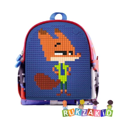 Купить детский рюкзак пиксель upixel dream high kids daysack wy-a012-a  синий в интернет магазине Rukzakid.ru