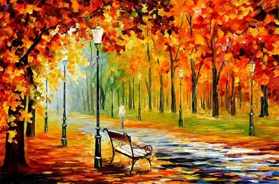 Как нарисовать осень легко/How to draw autumn easily - YouTube