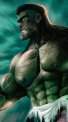 Картинка на рабочий стол hulk, кирпич, жена халка, зеленая, стена, дыра,  Девушка 1024 x 768