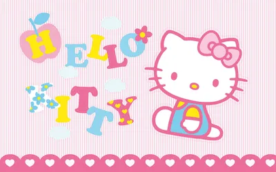 Обои на рабочий стол Злая Hello Kitty с надписью Оbey, обои для рабочего  стола, скачать обои, обои бесплатно