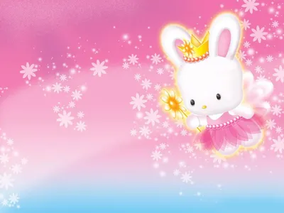 Картинка Hello Kitty на Widescreen рабочего стола PC 1920x1080 Full HD