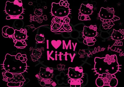 Картинка Hello Kitty для рабочего стола 1920x1080 Full HD