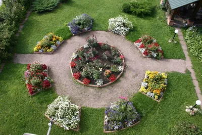 Как красиво оформить клумбу с цветами на даче - полезные статьи о  садоводстве от Agro-Market