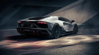 Обои на рабочий стол Итальянский суперкар Ламборгини / Lamborghini  Aventador LP-780-4 цвета металлик, обои для рабочего стола, скачать обои,  обои бесплатно