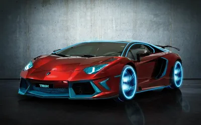 Lamborghini Aventador суперкар настоящего времени - обои на рабочий стол