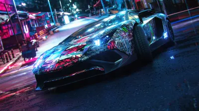 Живые обои Lamborghini TheFatRat Unity / скачать на рабочий стол