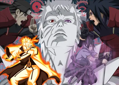 Картинка на рабочий стол madara uchiha, obito uchiha, Наруто, мадара учиха,  обито учиха, naruto 1920 x 1080