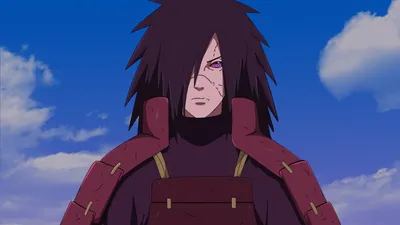 Обои на рабочий стол Madara Uchiha / Мадара Учиха на фоне кровавого  риннегана из аниме Наруто / Naruto, обои для рабочего стола, скачать обои,  обои бесплатно