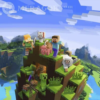 Игры, #Minecraft, #Зомби, #Курицы, #аватары, #картинки, #фото, #авы,  https://avatarko.ru/kartinka/31511 | Зомби, Топ, Картинки