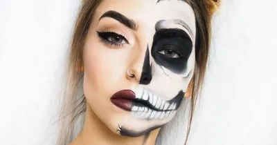 макияж к хэллоуину｜Пошук у TikTok